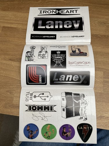 Laney amp stickers decals - laney,