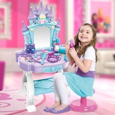 Vanity Table Beauty Set for Girls Light Music Pretend Play Makeup Toy