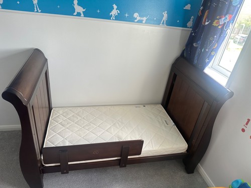 Boori royale sleigh bed oak - boori, bed -oak