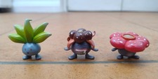 Pokemon mini action figures: Oddish evoloution line, Tomy, Vintage