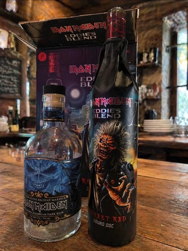 Iron maiden empty bottles - iron,