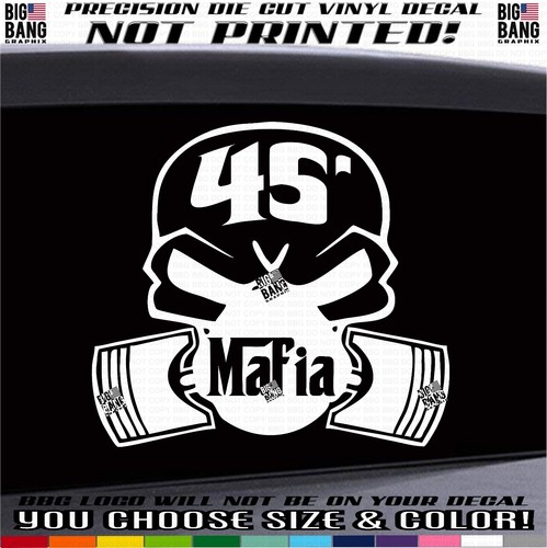 5th wheel mafia vinyl decal - mafia,