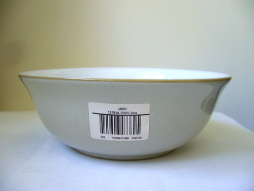Denby linen soup cereal - linen,