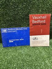 Bedford Models HAE and HAV Instruction TS 990/1 & Service Guide Mancave Vauxhall