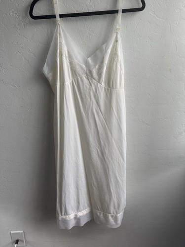 Vintage lace trim slip - vintage,