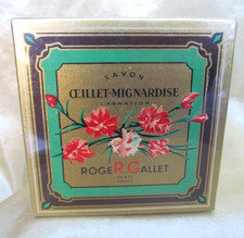 Roger & Gallet Paris Savon Ceillet-Mignardise Carnation Soap 150g Bath Sealed