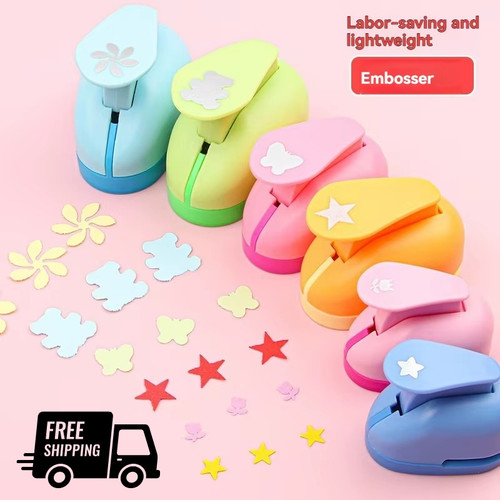 Mini paper cut punch scrapbook - cut,