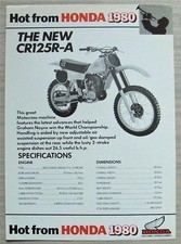 HONDA CR125R-A MOTOCROSS