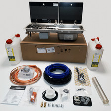 SMEV 9722R SINK AND HOB FULL COLD INSTALLATION KIT FOR CAMPERVAN MOTORHOME