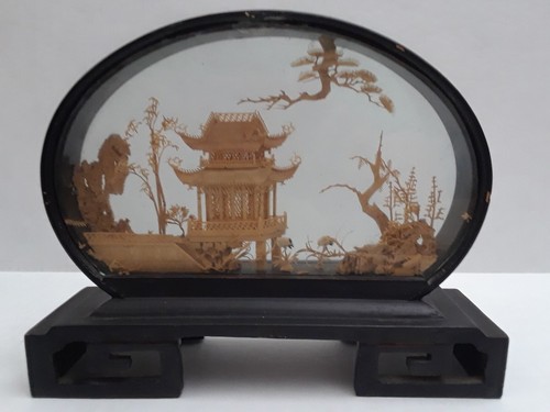 Vintage authentic asian - asian, hand