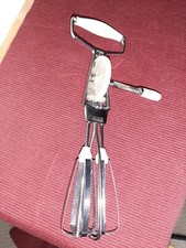 Vintage Prestige Kitchen Egg Beater Mixer Hand Whisk Stainless Steel Tool