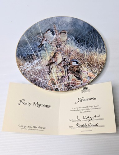 Coalport sparrows frosty - -,