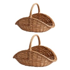 Wicker Woven Basket with