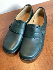 Ladies Forest Green Leather