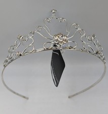 Floral Design Tiara Diamontes