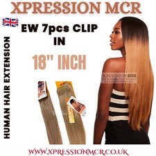 Sleek EW 7pcs Clip In Human