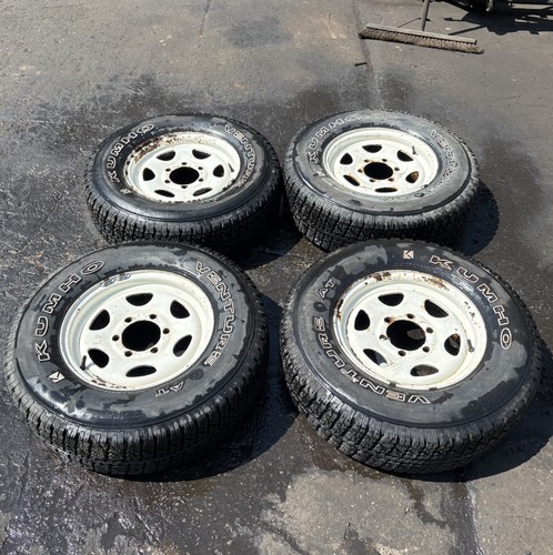 Steel wheel and tyre - 15",