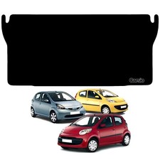Tailored Carpet Car Boot Liner Mat FOR Citroen C1 / Peugeot 107 / Toyota Aygo