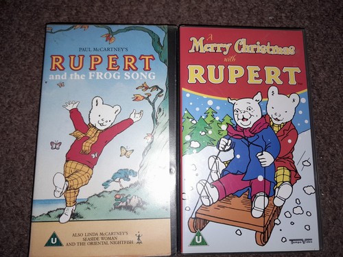 Rupert bear vhs video - vhs, tapes
