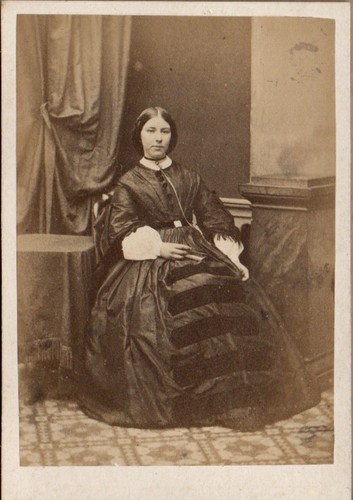 1860 cdv lady - lady, catherine