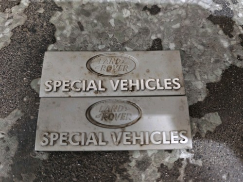 Land rover special vehicles - rover,