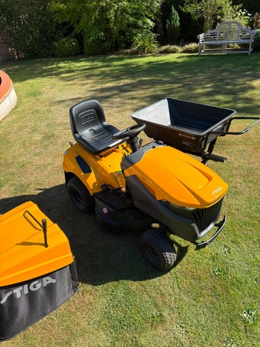 Stiga ride lawn - stiga, mower