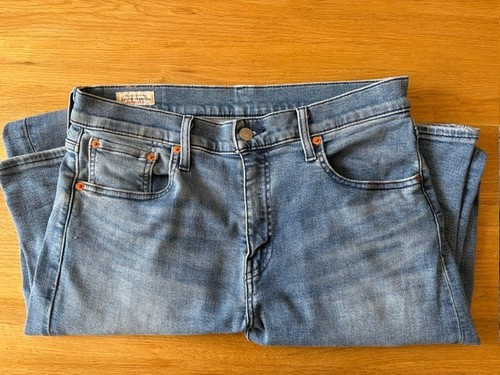 Levis 512 mens jeans blue - levis,