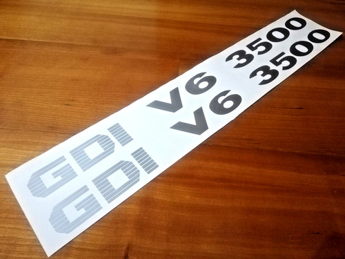 Decals pajero gdi 3500 - v6,