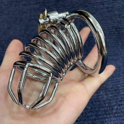 Metal chastity cage - chastity, device