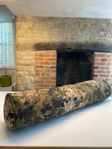 Handmade cyclindrical bolster