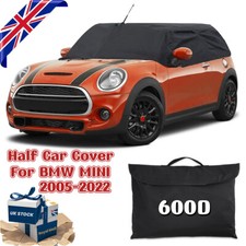 Half Car Cover 600D Fit For 05-23 BMW Mini Cooper Cabrio Convertible R52 R57 F57