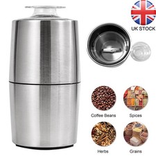 Electric Coffee Bean Grinder Nut Seed Herb Grind Spice Crusher Mill Blender