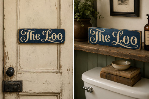 Loo vintage style bathroom - style,