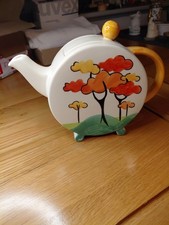 Clarice Cliff Style Teapot