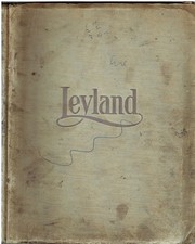 LEYLAND BISON MODEL TG1 4.5-TON TRUCK CHASSIS ORIG. 1932 FACTORY PARTS CATALOGUE