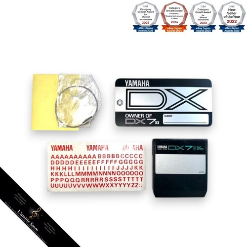Yamaha dx7 owner plate - yamaha,