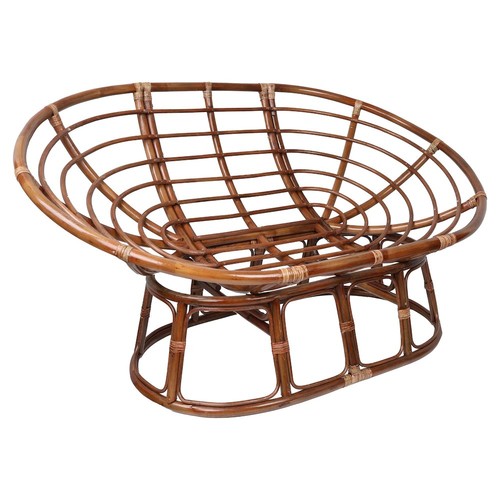 Rattan double papasan chair - ,