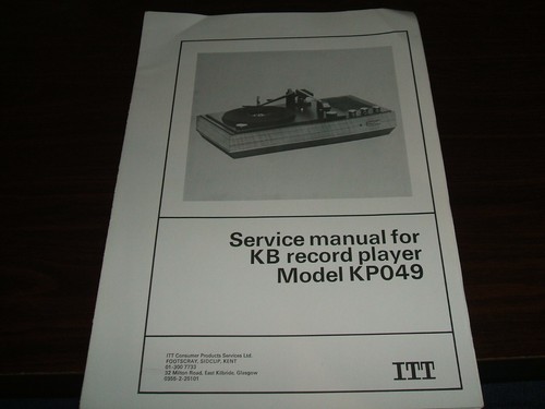 Itt record player kp049 - itt,