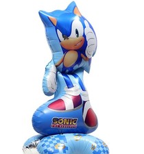 Sonic the Hedgehog Balloon Self Standing Video Game Birthday Party Decoration x1