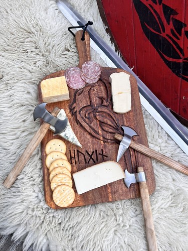 Viking cheese axe set - viking,