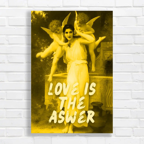 Vintage ethereal angel yellow - ethereal,