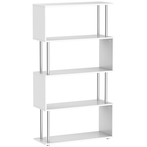 Homcom wooden storage display - storage,