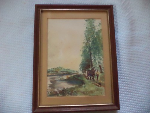 Vintage watercolour - vintage,