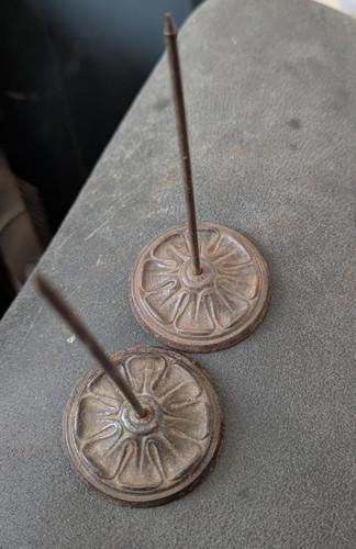Vintage cast iron receipt