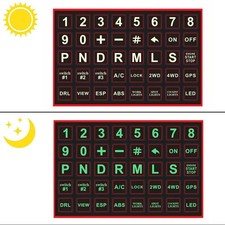 Luminous Button Sticker