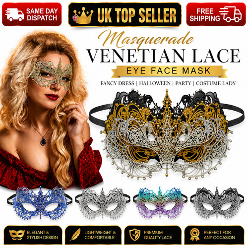 Masquerade venetian lace eye - venetian,