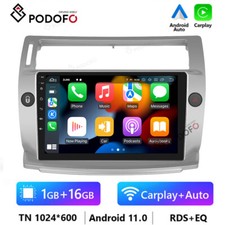 9" For CITROEN C4 2004-2009 Car Stereo Radio Android 11 GPS Sat Nav Carplay Wifi