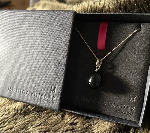 Monica vinader silver black - vinader,