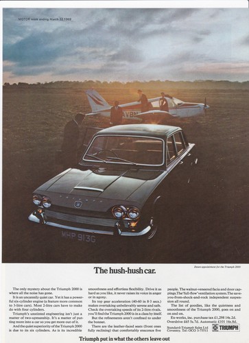 Triumph 2000 original - triumph,