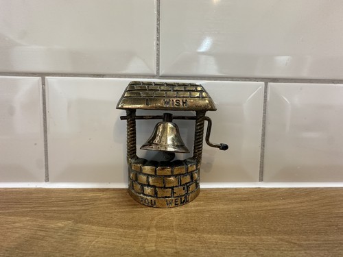 Vintage solid brass wishing - vintage,